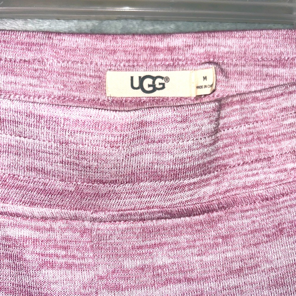 UGG Jogger Pants Size Medium Color Heathered Pink SO SOFT New